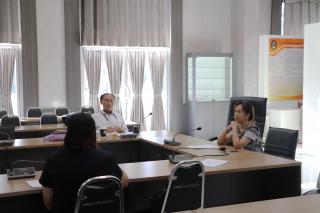 12. ประชุมจัดทำแผนบริหารความเสี่ยงของสำนักบริการวิชาการและจัดหารายได้ วันที่ 19 ตุลาคม 2566 ณ ห้องประชุม KPRU HOME สำนักบริการวิชาการและจัดหารายได้